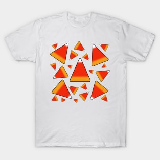 Candy Corn Red & Orange T-Shirt